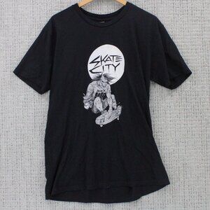 Staple Shirt Mens Large L Black Short Sleeve Skate City Zombie Graphic Cotton